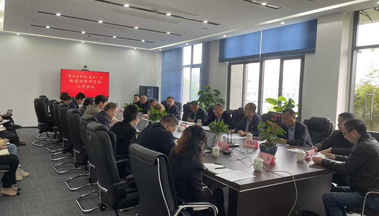 新型材料研究院工作會議在集團召開
